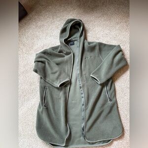 Peak Performance Forest Green Fleece Jacket size L